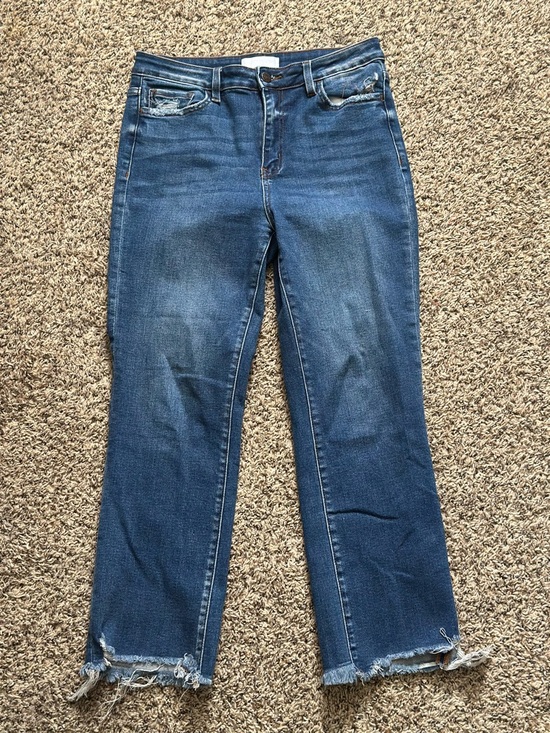 Vervet Denim - Vervet High Waisted Straight Leg Ankle Length Jeans Size 30 - 31” waist